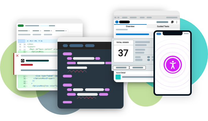 A preview of Axe DevTools running accessibility audit